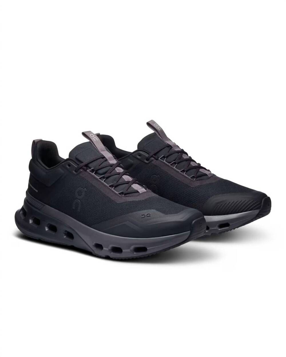 NEW ON men's cloudnova x sneakers in black / eclipse